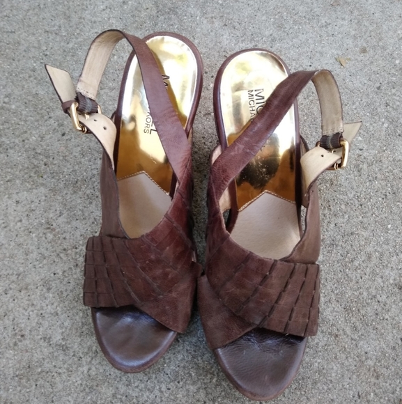 Michael kors distressed heels - Picture 1 of 2
